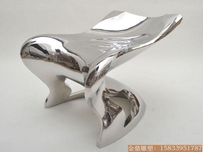 不锈钢艺术椅子家具